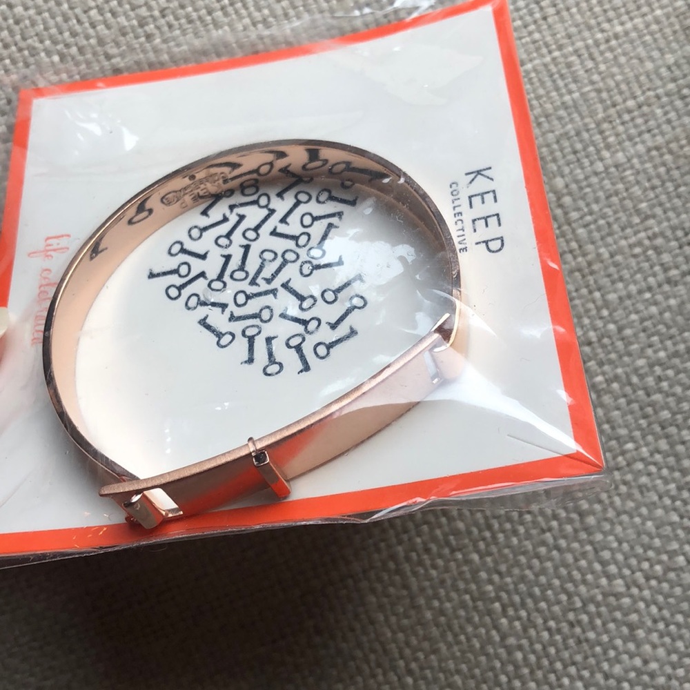 Keep Collective Rose Gold Bangle